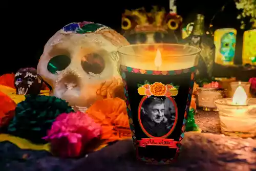 vectores plantilas DÍA DE MUERTOS,FESTEJO,FESTIVIDAD,VELADORA,